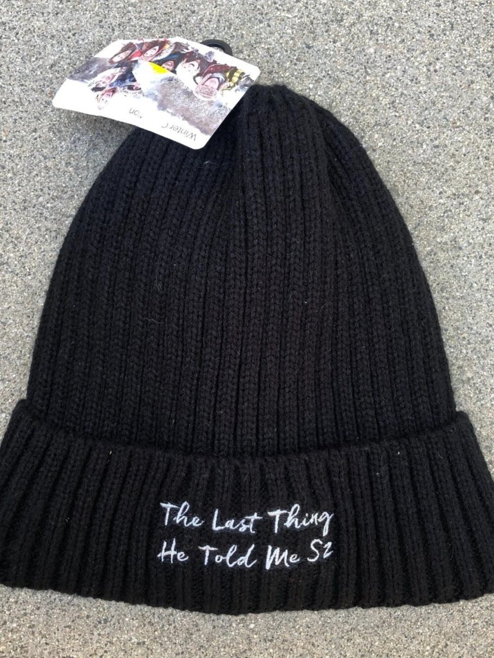THE LAST THING HE TOLD ME S2 Season 2 Beanie Hat Fleece Sherpa Lined Production